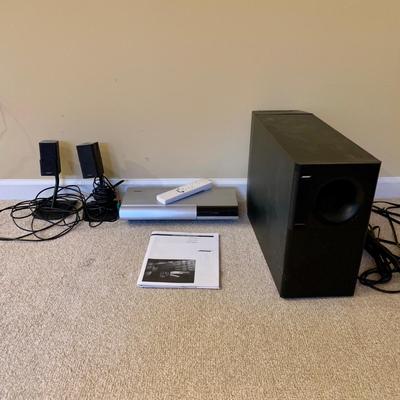 LOT 14 L: Bose Lifestyle 20 Music System & Solo TV Sound System