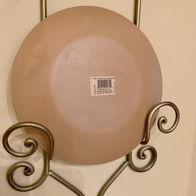 LOT 15 L: Wall Decor: Hearthside Collection "Live Laugh Love" & Hand Painted Town by Sue