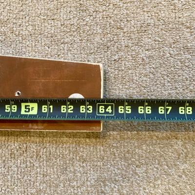 LOT 15 L: Wall Decor: Hearthside Collection "Live Laugh Love" & Hand Painted Town by Sue