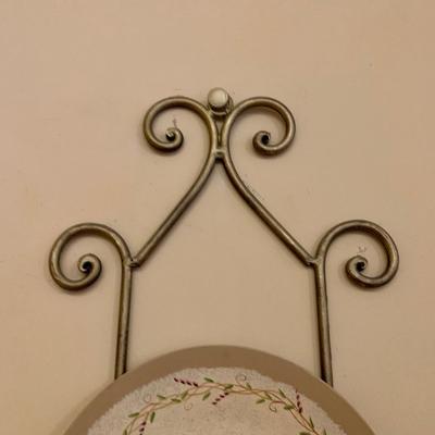 LOT 15 L: Wall Decor: Hearthside Collection "Live Laugh Love" & Hand Painted Town by Sue