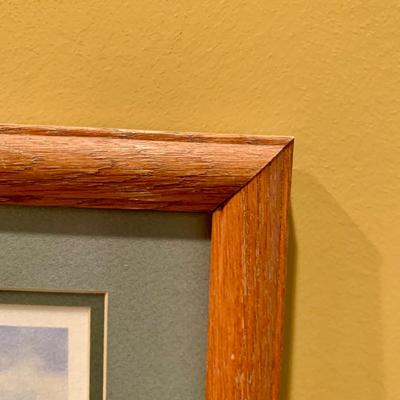 LOT 16 L: Framed & Signed Watercolor Prints "Summerset Bridge" & "Pomander Gate" Bermuda by C. Holding