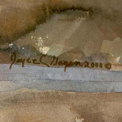 LOT 17 L: Framed, Signed, & Numbered Print "Restless" by Joyce Gagen