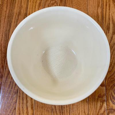 LOT 20 L: 1920's Nelson McCoy Sanitary Co. Buccaneer Pitcher w/ 6 Mugs & McCoy Pottery Mixing Bowl