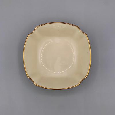 LOT 27 L: Lenox Holiday Dimension Collection Bowl, Silverplate Serving Spoon, Pfaltzgraff "Winterberry" Sweetener Holder, &...