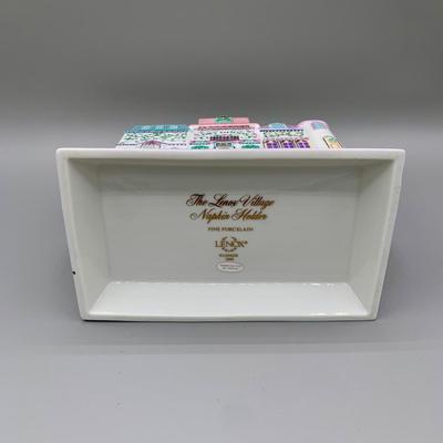 LOT 28 L: The Lenox Village 1994 Napkin Holder
