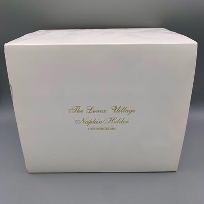 LOT 28 L: The Lenox Village 1994 Napkin Holder
