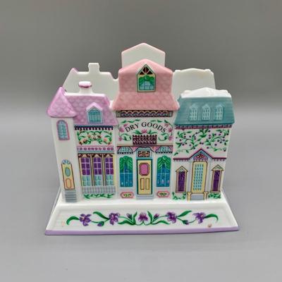 LOT 28 L: The Lenox Village 1994 Napkin Holder