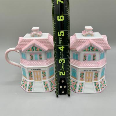 LOT 29 L: The Lenox Village 1991 Creamery, Confectionary, & Spoon