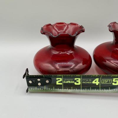 LOT 30 L: Red Glass Collection