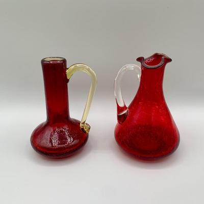 LOT 30 L: Red Glass Collection