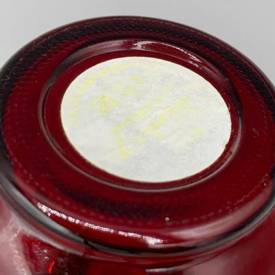 LOT 30 L: Red Glass Collection