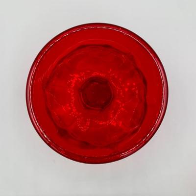 LOT 30 L: Red Glass Collection