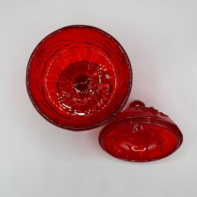 LOT 30 L: Red Glass Collection