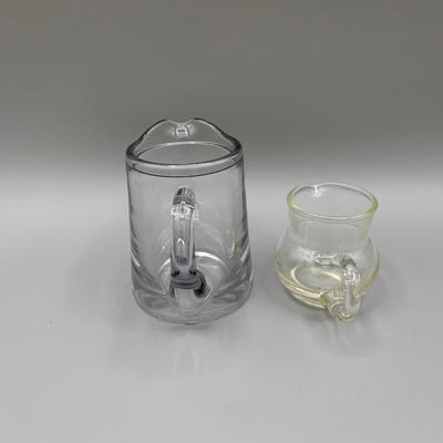 LOT 33 N: Miniature Pitcher Collection: Delft, German, Glass, & More