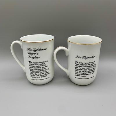 LOT 34 N: Norman Rockwell Mug Collection