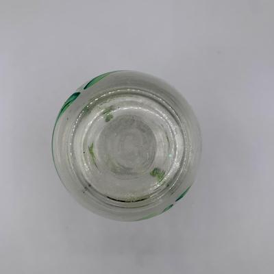 LOT 36 N: Handpainted Hummingbird Glass Vase, Kathy Seek Hummingbird Egg w/ Stand, Lenox Garden Frog, & More