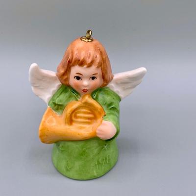 LOT 37 N: Amish Heritage Collection "Special Playmates", Signed 1982 Goebel Angel Bell, Boyds Bears Figurines, & More