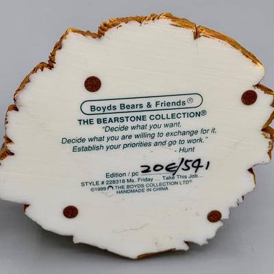 LOT 37 N: Amish Heritage Collection "Special Playmates", Signed 1982 Goebel Angel Bell, Boyds Bears Figurines, & More