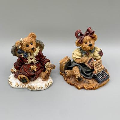 LOT 37 N: Amish Heritage Collection "Special Playmates", Signed 1982 Goebel Angel Bell, Boyds Bears Figurines, & More