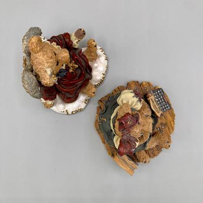 LOT 37 N: Amish Heritage Collection "Special Playmates", Signed 1982 Goebel Angel Bell, Boyds Bears Figurines, & More