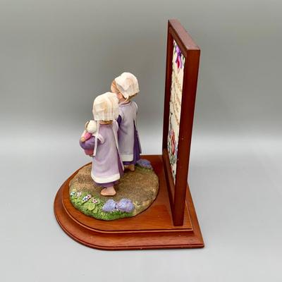 LOT 37 N: Amish Heritage Collection "Special Playmates", Signed 1982 Goebel Angel Bell, Boyds Bears Figurines, & More