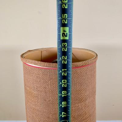 LOT 38 L: Vintage Ranch Craft Dietz Railroad Lantern Desk Lamp w/ Original Shade