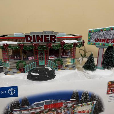 LOT 45B: Department 56 Original Snow Village Shelly's Diner w/ Box