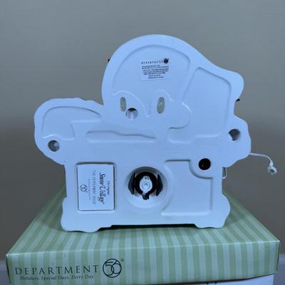 LOT 46B: Department 56 Snow Village Christmas Lane Peppermint House w/ Box