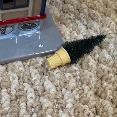 LOT 47B: Department 56 Original Snow Village The Frozen Swirl w/ Box