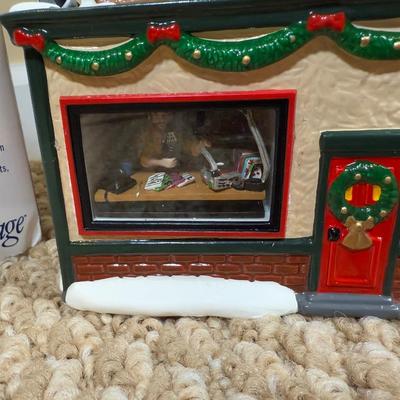 LOT 48B: Department 56 Original Snow Village WSNO Radio w/ Box