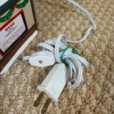 LOT 48B: Department 56 Original Snow Village WSNO Radio w/ Box