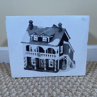 LOT 51B: Dept 56 Heritage Village Collection New England Village Series - Bobwhite Cottage, Captain's Cottage & Fresh Paint