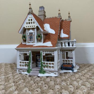 LOT 51B: Dept 56 Heritage Village Collection New England Village Series - Bobwhite Cottage, Captain's Cottage & Fresh Paint