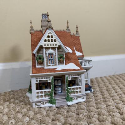 LOT 51B: Dept 56 Heritage Village Collection New England Village Series - Bobwhite Cottage, Captain's Cottage & Fresh Paint