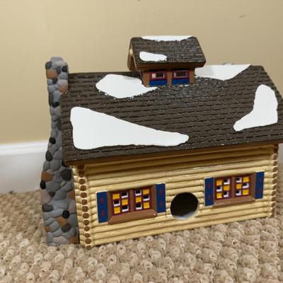 LOT 52B: Dept 56 Original Snow Village - Birch Run Ski Chalet & Maple Ridge Inn