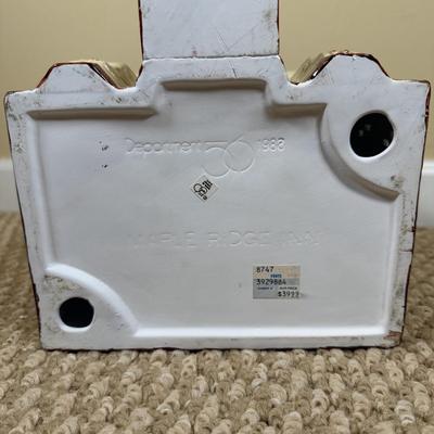 LOT 52B: Dept 56 Original Snow Village - Birch Run Ski Chalet & Maple Ridge Inn