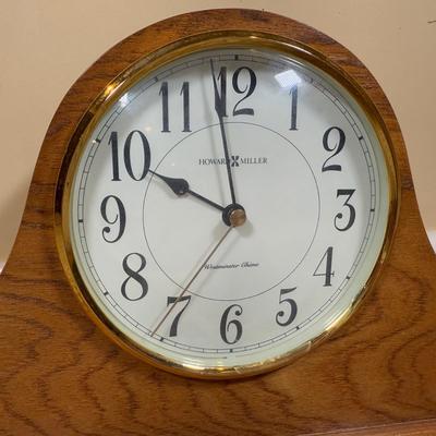 LOT 53B: Howard Miller Westminster Chime Mantle Clock