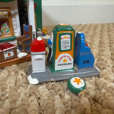 LOT 56B: Dept 56 Original Snow Village - Gracie's Dry Goods & General Store, Frost And Sons 5 & Dime, Pick-Up and Delivery