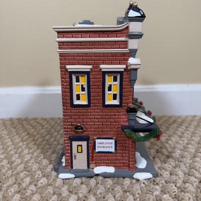 LOT 56B: Dept 56 Original Snow Village - Gracie's Dry Goods & General Store, Frost And Sons 5 & Dime, Pick-Up and Delivery