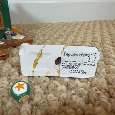 LOT 56B: Dept 56 Original Snow Village - Gracie's Dry Goods & General Store, Frost And Sons 5 & Dime, Pick-Up and Delivery