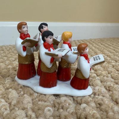 LOT 57B: Dept 56 Heritage Village Collection New England Village Series - Old North Church, Covered Bridge, New England Nativity & More