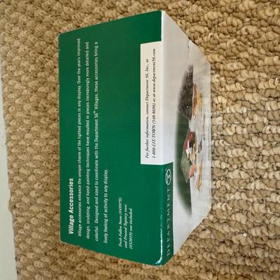 LOT 59B: Dept 56 Heritage Village Collection New England Series - PA Dutch Farmhouse, Blue Star Ice Co. and Harvesters w/ More Village...