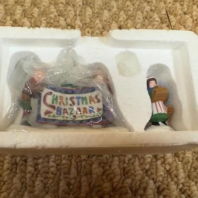 LOT 60B: Dept 56 Heritage Village Collection New England Series - Van Guilder's Ornamental Ironworks, Jeremiah Brewster House &...