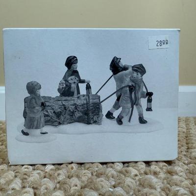 LOT 60B: Dept 56 Heritage Village Collection New England Series - Van Guilder's Ornamental Ironworks, Jeremiah Brewster House &...