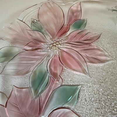 LOT 61B: Christmas Crystal - Holiday Ice Sculptures & Savoir Vivre Platter