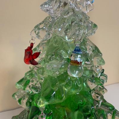 LOT 61B: Christmas Crystal - Holiday Ice Sculptures & Savoir Vivre Platter