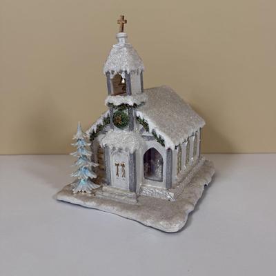 LOT 62B: Hawthorne Village Cloud 9 Chapel, Lena’s Ceramic Trees & More