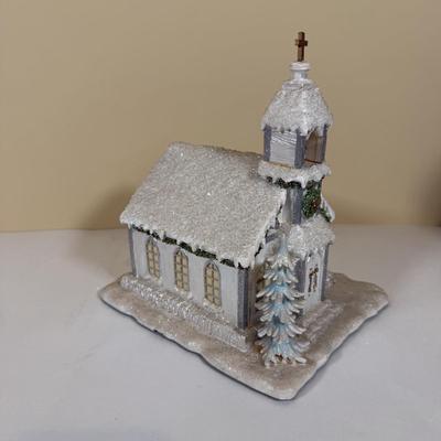 LOT 62B: Hawthorne Village Cloud 9 Chapel, Lena’s Ceramic Trees & More