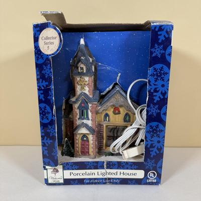 LOT 62B: Hawthorne Village Cloud 9 Chapel, Lena’s Ceramic Trees & More