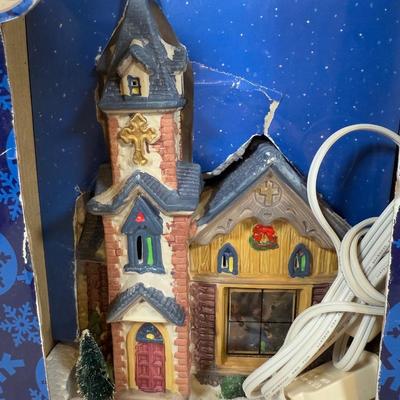 LOT 62B: Hawthorne Village Cloud 9 Chapel, Lena’s Ceramic Trees & More